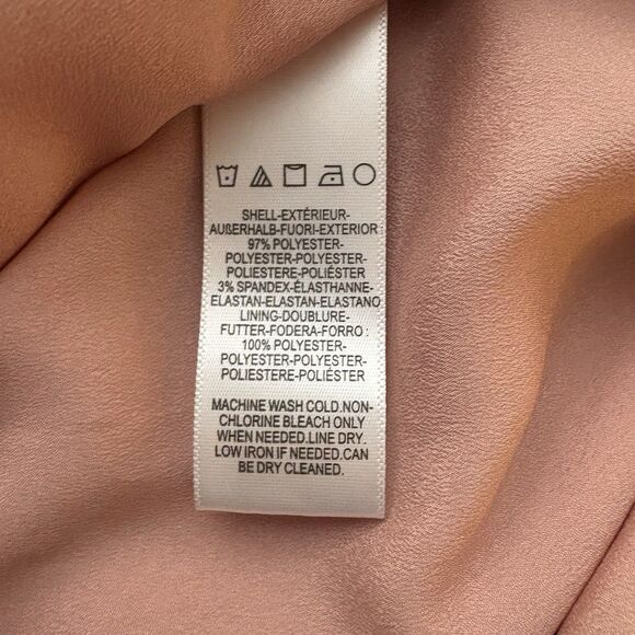 Dress The Population Pink Elle Sheath Dress Blush Sweetheart Neckline Size L New - Picture 5 of 8